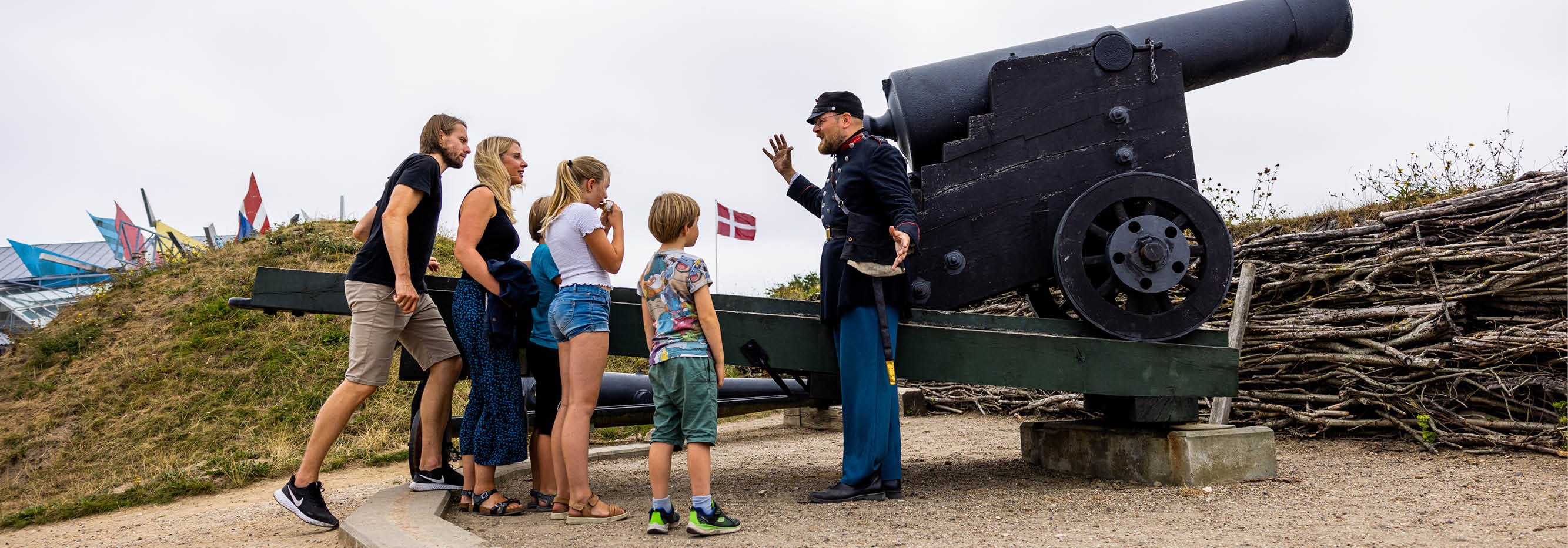Historiske oplevelser i Sønderjylland, Historiecenter Dybbøl Banke