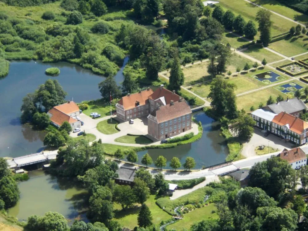Sønderjysk kaffebord at Gram Castle