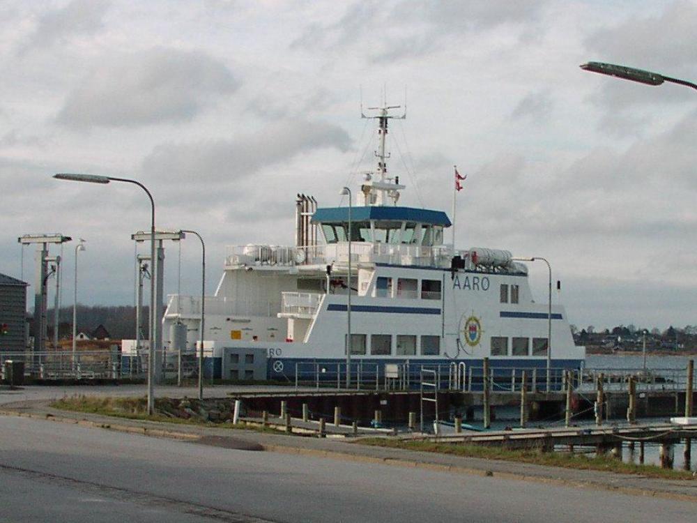 Return ticket ferry Aarøsund-Aarø