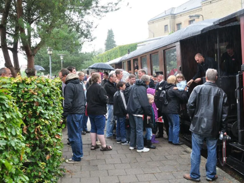 Vintage train ride between Haderslev and Vojens