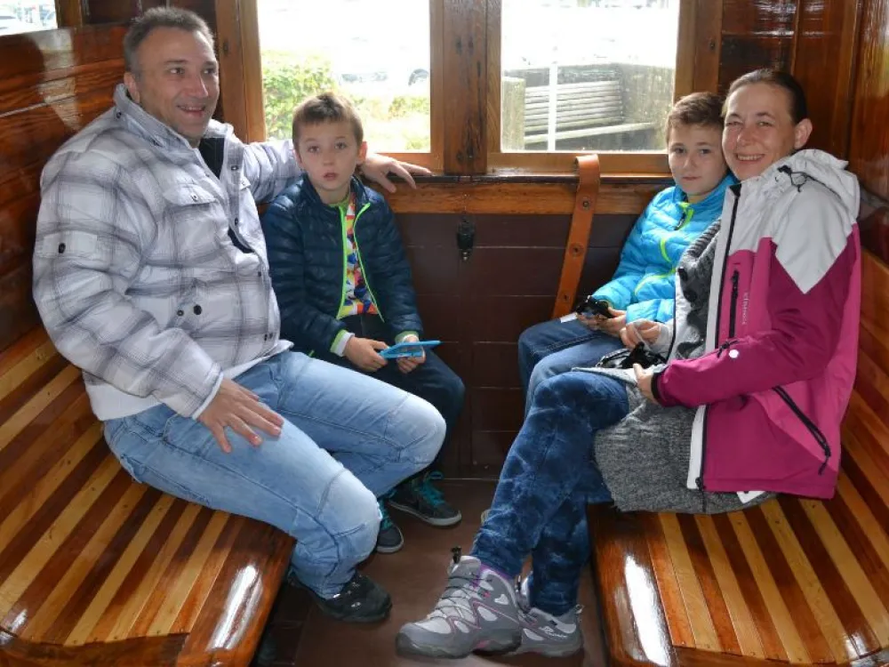 Vintage train ride between Haderslev and Vojens