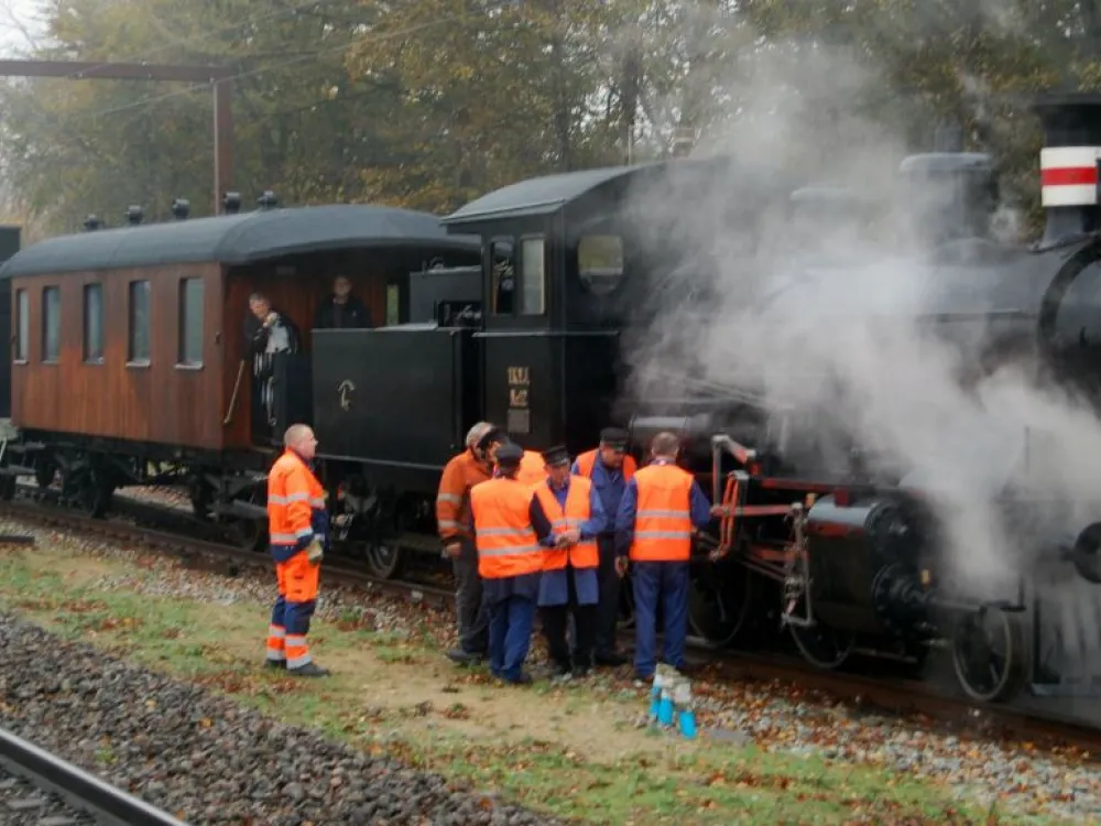 Vintage train ride between Haderslev and Vojens