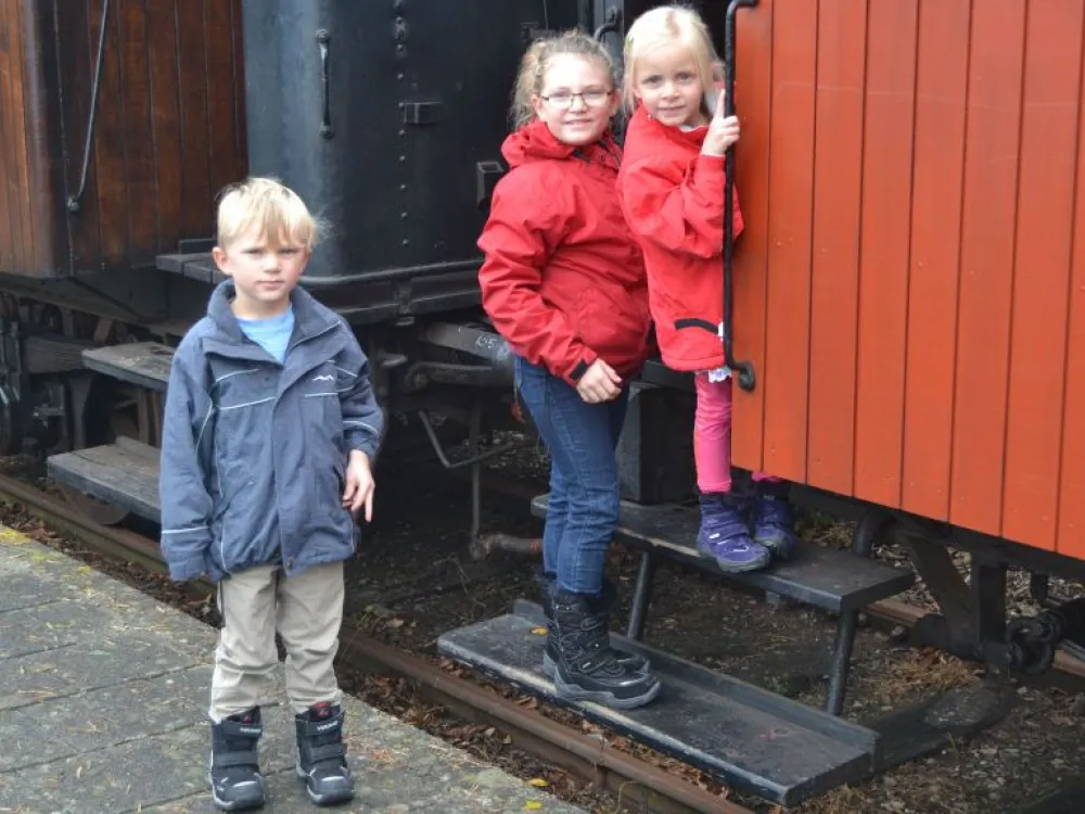 Vintage train ride between Haderslev and Vojens