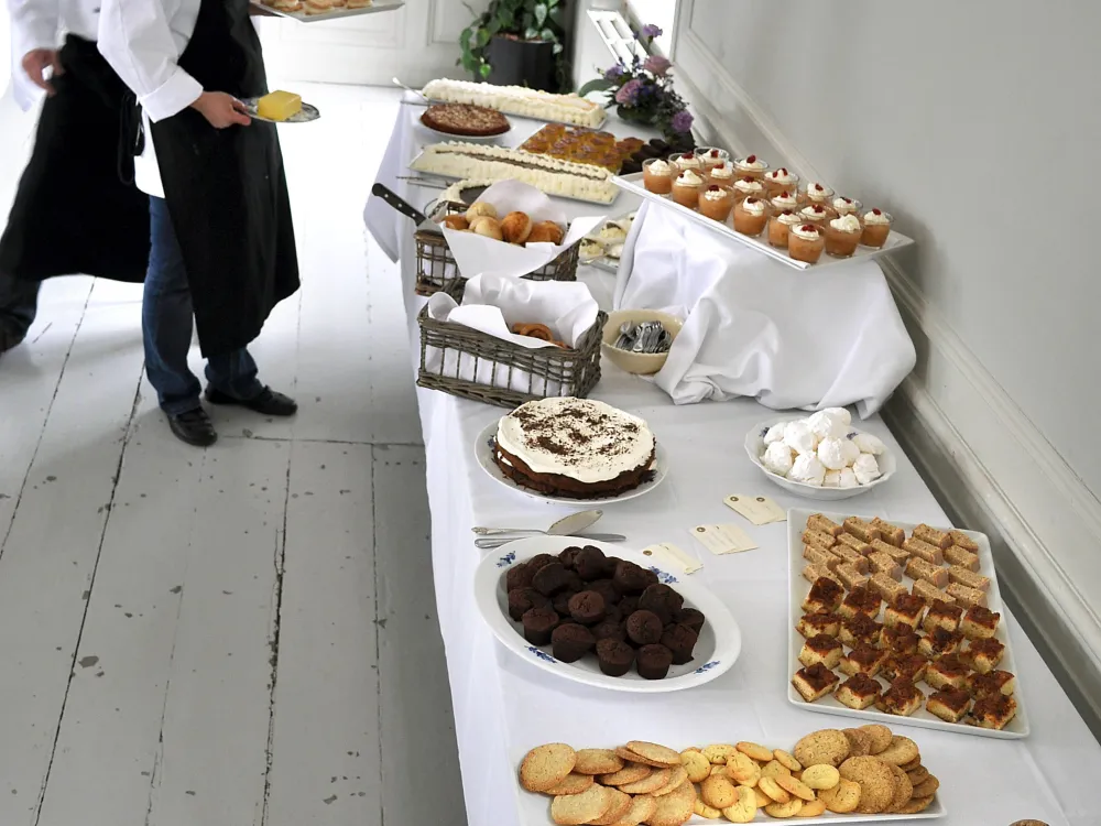 Sønderjysk kaffebord at Gram Castle