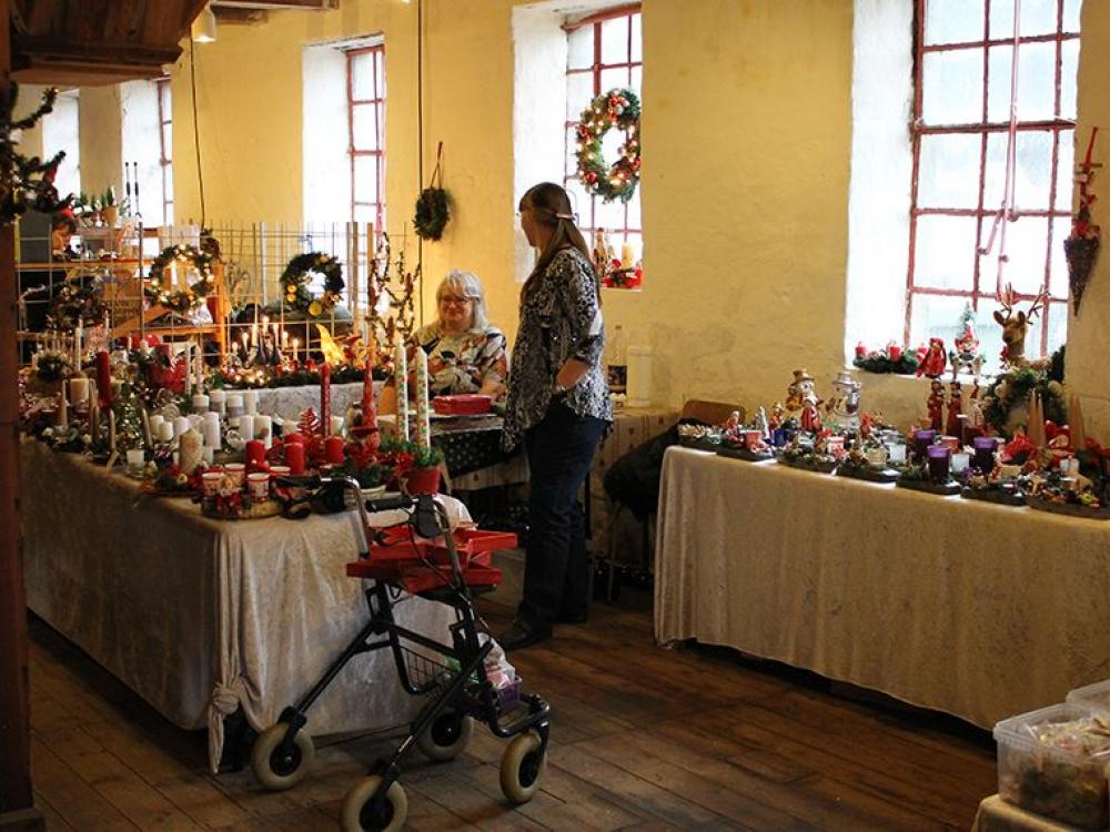 Christmas fair at Tørning Mill