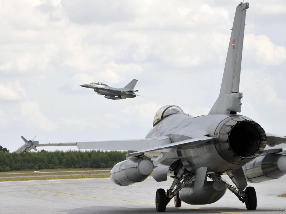 Bei Fighter Wing Skrydstrup können Sie die F16-Flieger aus nächster Nähe erleben