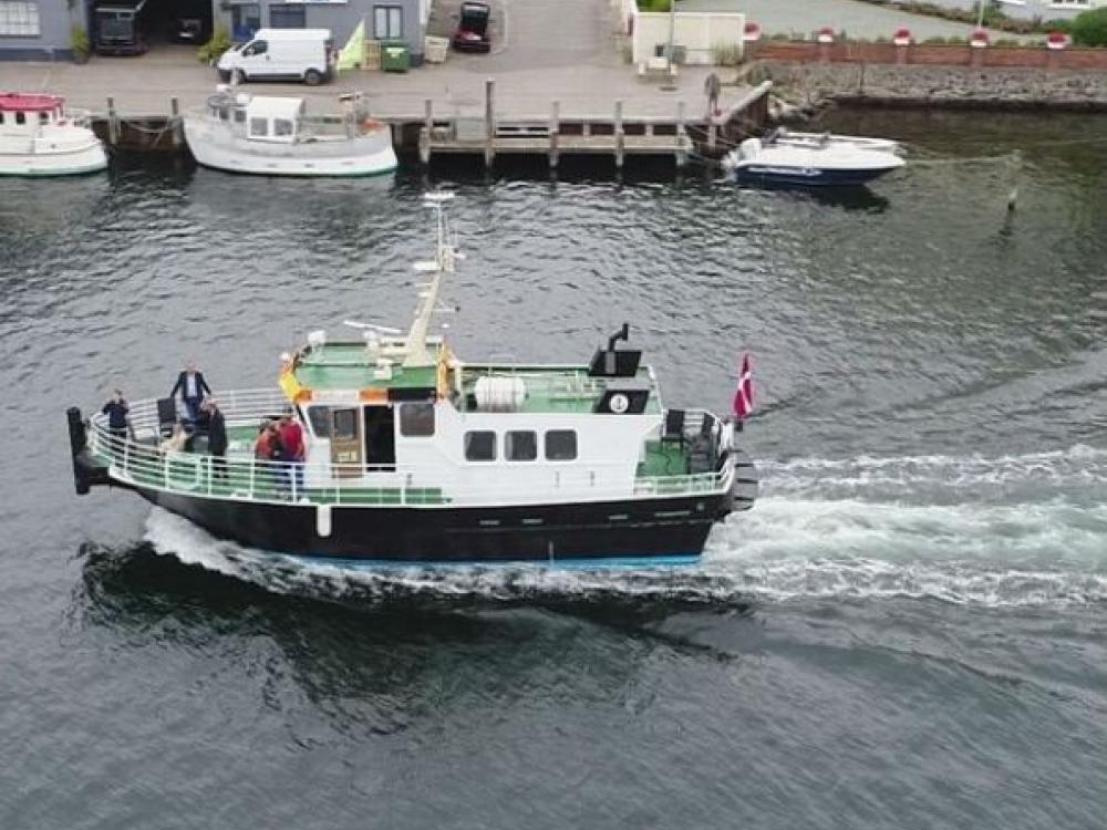 Experience an unforgettable tour on the bicycle ferry Rødsand