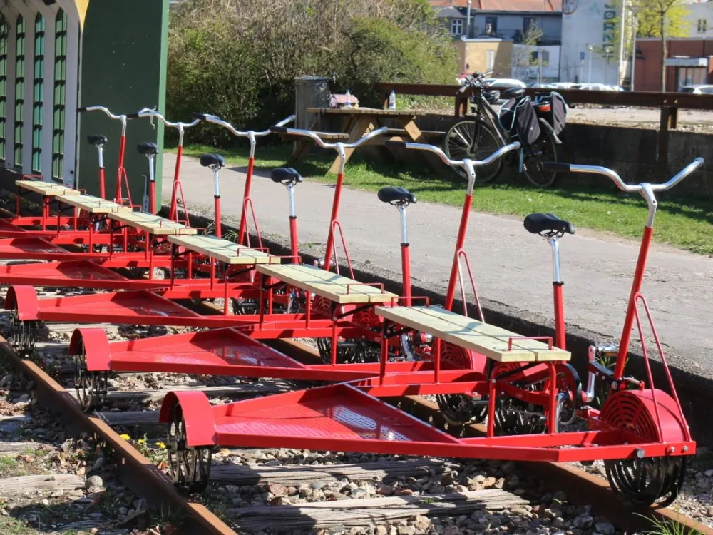 Rail bike in Aabenraa