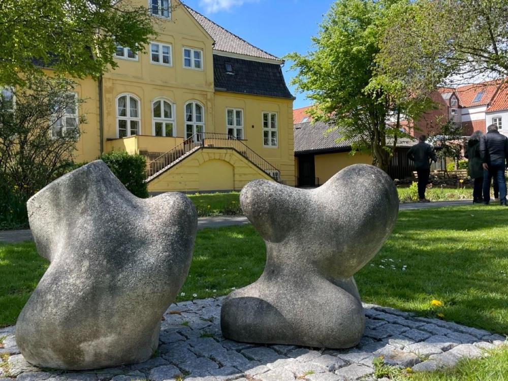 Stor kunst i Skulpturhaven i Tønder