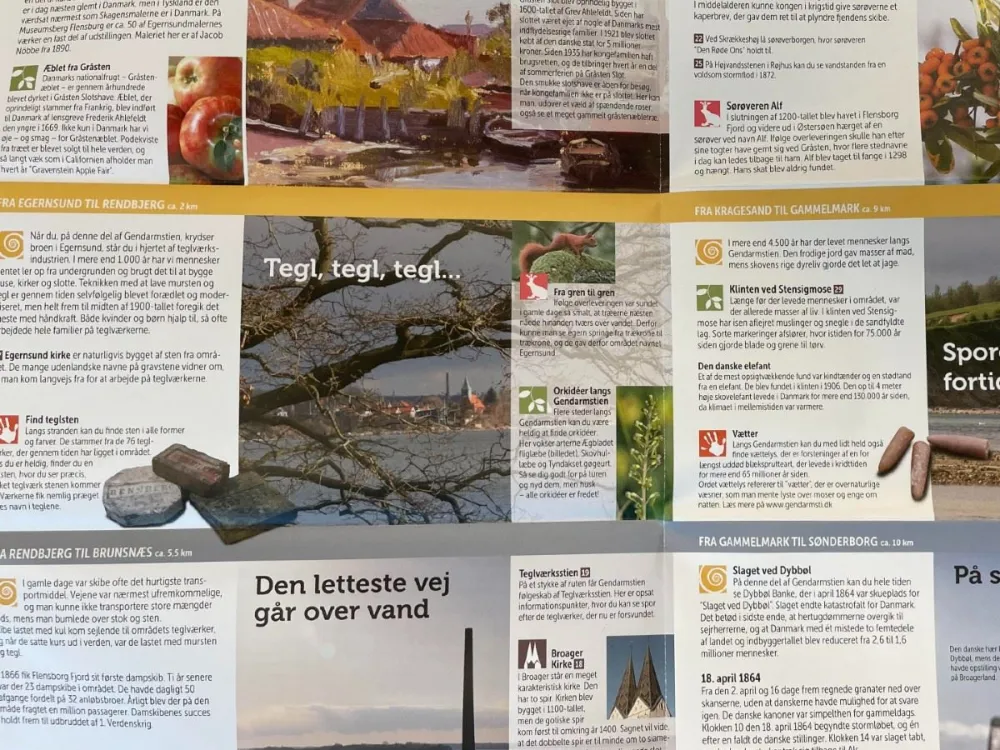 Gendarmstien map