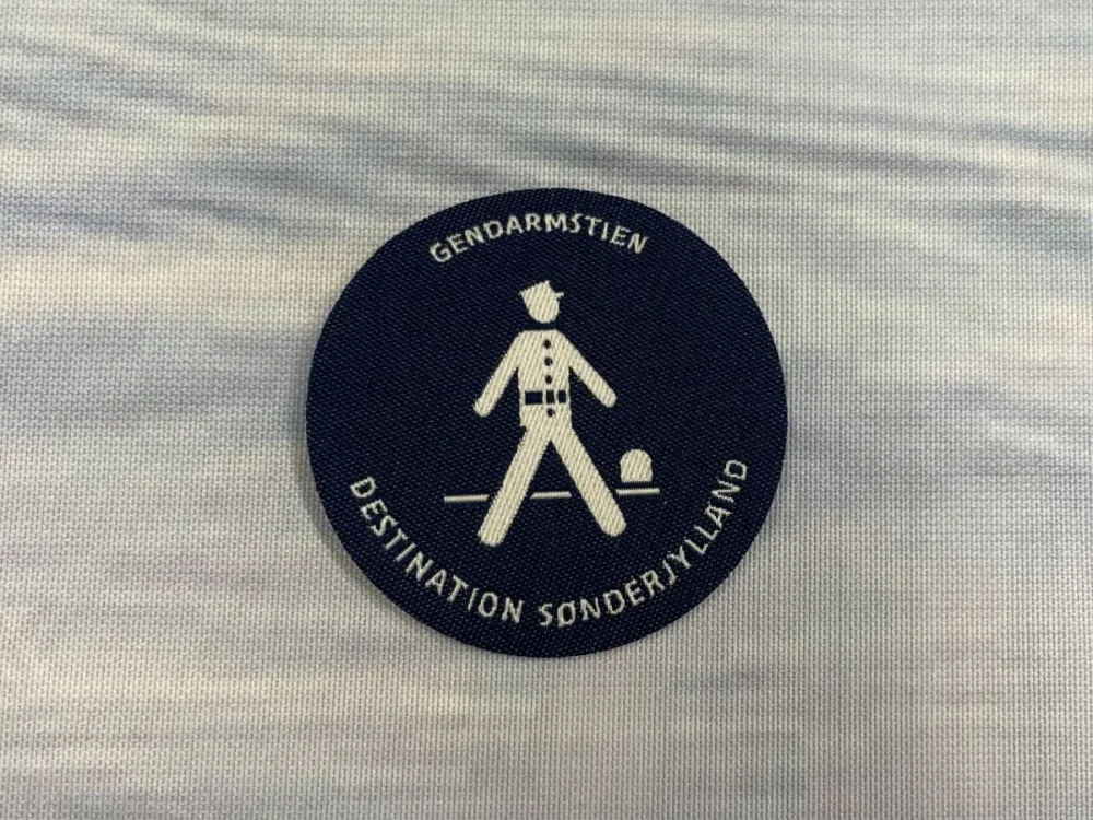 Gendarmstien iron on badge