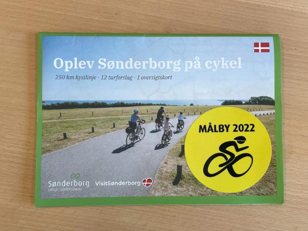 Experience Sønderborg by bike - folding map