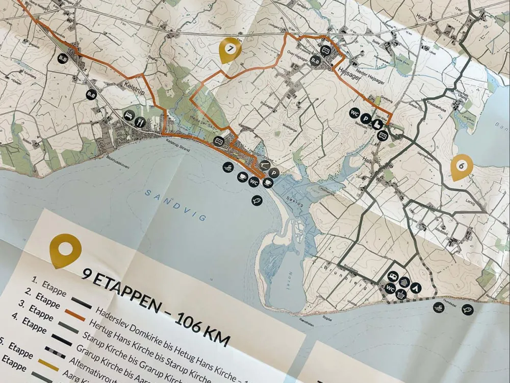 Camino Haderslev Næs information package