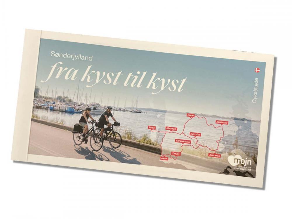 Bicycle guide book Sønderjylland from coast to coast