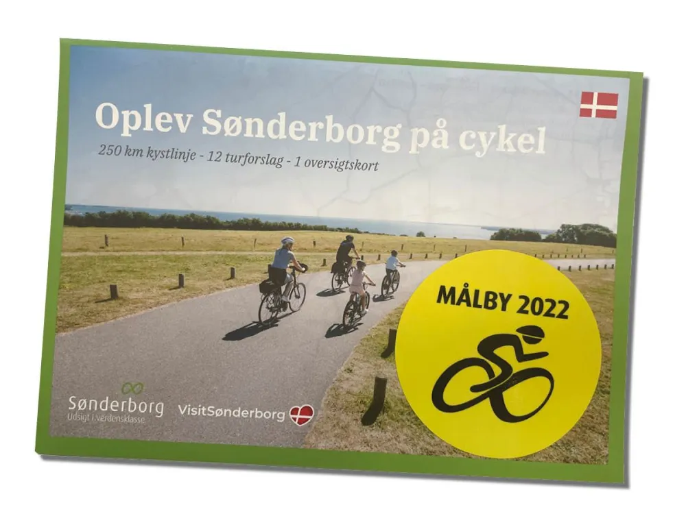 Experience Sønderborg by bike - folding map