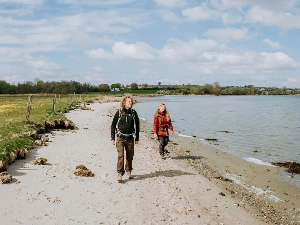 Gendarmstien på stranden