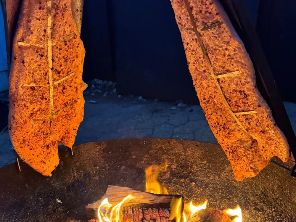 Flame-Grilled Salmon & BBQ with Oysterking