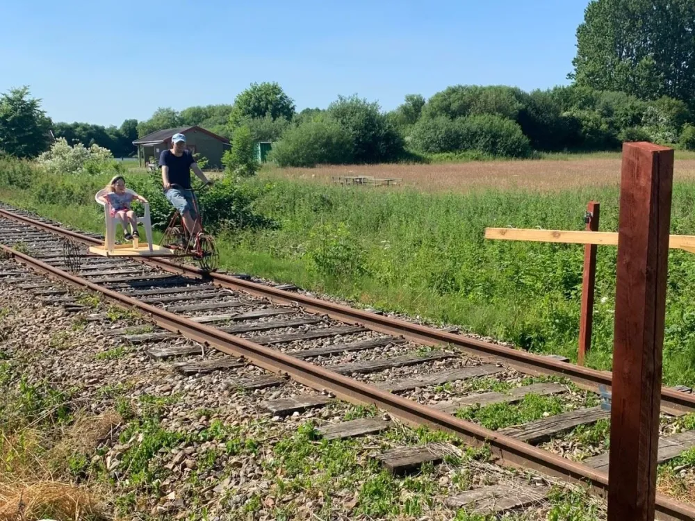 Rail Bike on Haderslev Vojens Railway